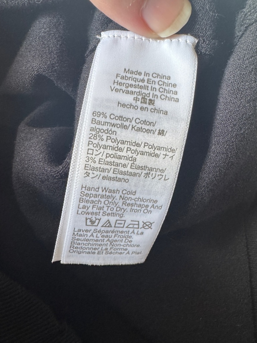 NWT! J. CREW Women’s Sweater Shell in Premium Ultra-Fine Cotton Blend Black Med - Picture 6 of 6